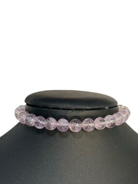 Amethyst Crystal Beaded Bracelet